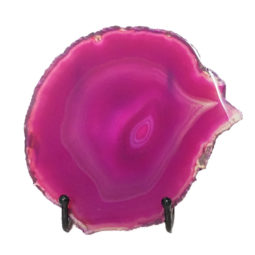 Sliced Brazilian Crystal Agate Lamp N827 | Himalayan Salt Factory