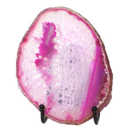 Sliced Brazilian Crystal Agate Lamp N834 | Himalayan Salt Factory