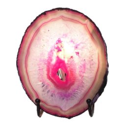 Sliced Brazilian Crystal Agate Lamp N839 8 Sliced Brazilian Crystal Agate Lamp N839 | Himalayan Salt Factory