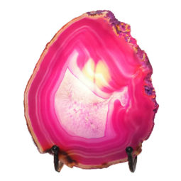 Sliced Brazilian Crystal Agate Lamp N848 8 Sliced Brazilian Crystal Agate Lamp N848 | Himalayan Salt Factory