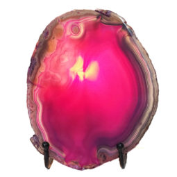 Sliced Brazilian Crystal Agate Lamp N849 8 Sliced Brazilian Crystal Agate Lamp N849 | Himalayan Salt Factory