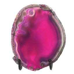 Sliced Brazilian Crystal Agate Lamp N849 | Himalayan Salt Factory