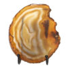 Natural Sliced Brazilian Crystal Agate Lamp N857 2 Sliced Brazilian Crystal Agate Lamp N857 | Himalayan Salt Factory