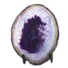Sliced Brazilian Crystal Agate Lamp N917 1 Sliced Brazilian Crystal Agate Lamp N917 | Himalayan Salt Factory