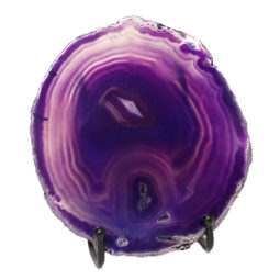 Sliced Brazilian Crystal Agate Lamp N925 | Himalayan Salt Factory