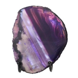 Sliced Brazilian Crystal Agate Lamp N927 | Himalayan Salt Factory