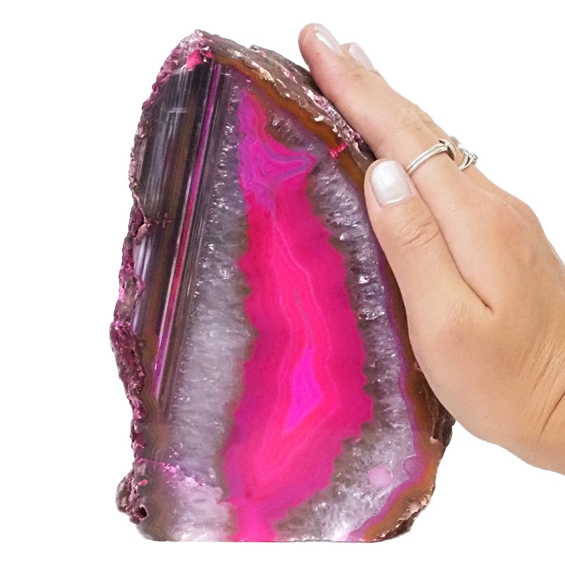 2.23kg Agate Crystal Lamp N974 5 Agate Crystal Lamp N974 | Himalayan Salt Factory