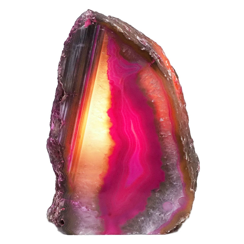 2.23kg Agate Crystal Lamp N974 4 Agate Crystal Lamp N974 | Himalayan Salt Factory