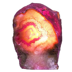 Agate Crystal Lamp N978 | Himalayan Salt Factory