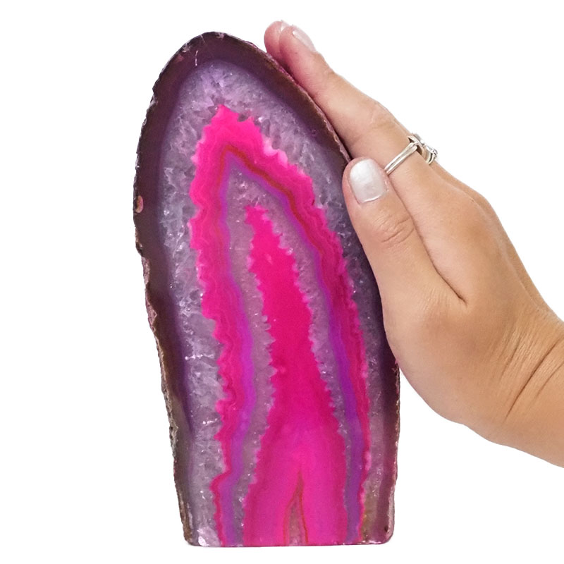 1.68kg Agate Crystal Lamp N979 5 Agate Crystal Lamp N979 | Himalayan Salt Factory