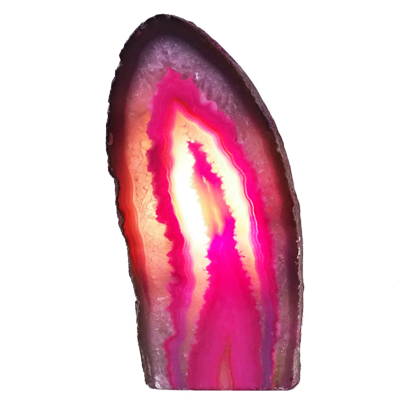 1.68kg Agate Crystal Lamp N979 4 Agate Crystal Lamp N979 | Himalayan Salt Factory