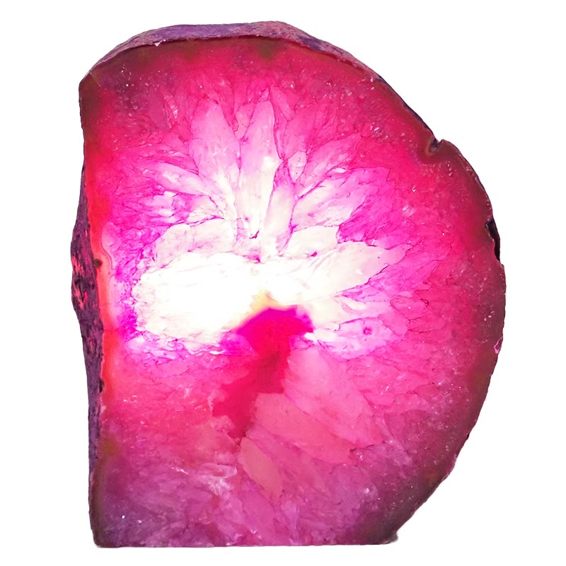 2.89kg Agate Crystal Lamp N981 4 Agate Crystal Lamp N981 | Himalayan Salt Factory
