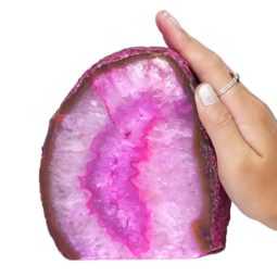 Agate Crystal Lamp N982 | Himalayan Salt Factory