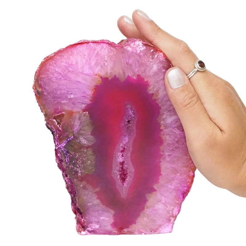 1.69kg Agate Crystal Lamp N984 5 Agate Crystal Lamp N984 | Himalayan Salt Factory
