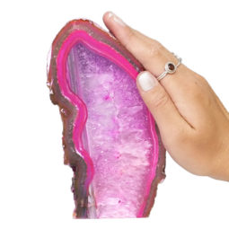 1.44kg Agate Crystal Lamp N987 7 Agate Crystal Lamp N987 | Himalayan Salt Factory