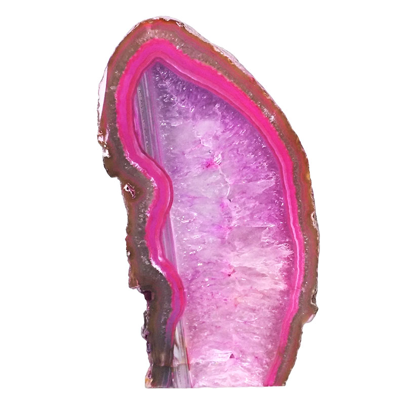 1.44kg Agate Crystal Lamp N987 3 Agate Crystal Lamp N987 | Himalayan Salt Factory