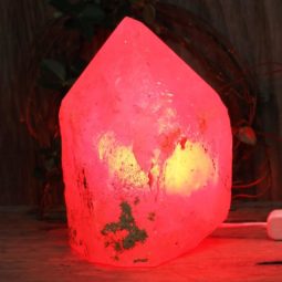 5.0kg Large Natural Clear Quartz Point Lamp with LED Bulb DS1275 15 Large Natural Clear Quartz Point Lamp with LED Bulb DS1275 | Himalayan Salt Factory