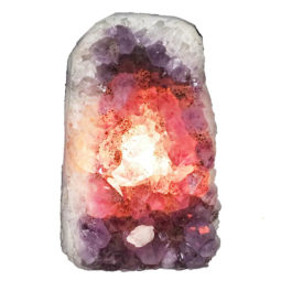 Natural Amethyst Crystal Lamp DN558 | Himalayan Salt Factory