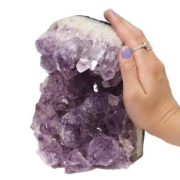 Natural Amethyst Crystal Lamp DN559 | Himalayan Salt Factory