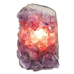 Natural Amethyst Crystal Lamp DN559 | Himalayan Salt Factory