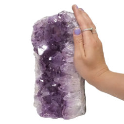 Natural Amethyst Crystal Lamp DN563 | Himalayan Salt Factory