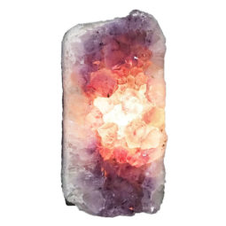 Natural Amethyst Crystal Lamp DN563 | Himalayan Salt Factory
