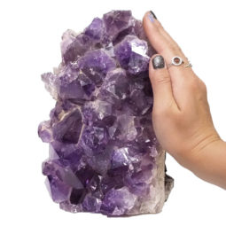 Natural Amethyst Crystal Lamp DN566 | Himalayan Salt Factory