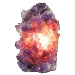 Natural Amethyst Crystal Lamp DN566 | Himalayan Salt Factory