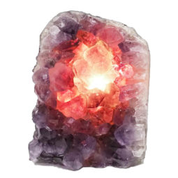 Natural Amethyst Crystal Lamp DN567 | Himalayan Salt Factory