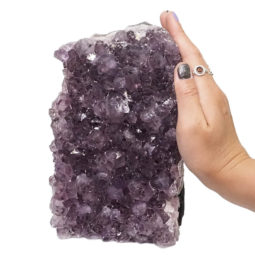 Natural Amethyst Crystal Lamp DN568 | Himalayan Salt Factory