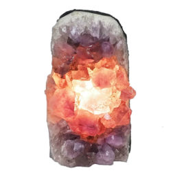 Natural Amethyst Crystal Lamp DN573 | Himalayan Salt Factory