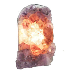 Natural Amethyst Crystal Lamp DN578 | Himalayan Salt Factory