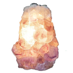 Natural Amethyst Crystal Lamp DN586 | Himalayan Salt Factory
