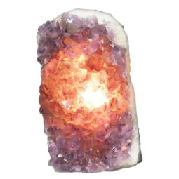 Natural Amethyst Crystal Lamp DN587 | Himalayan Salt Factory