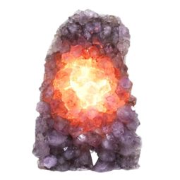 Natural Amethyst Crystal Lamp DS1222 | Himalayan Salt Factory