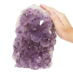 Natural Amethyst Crystal Lamp DS1229 | Himalayan Salt Factory
