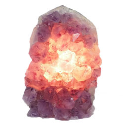 Natural Amethyst Crystal Lamp DS1229 | Himalayan Salt Factory