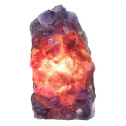 Natural Amethyst Crystal Lamp DS1230 | Himalayan Salt Factory
