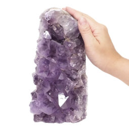 Natural Amethyst Crystal Lamp DS1232 | Himalayan Salt Factory