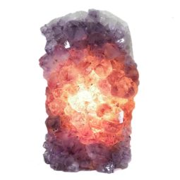 Natural Amethyst Crystal Lamp DS1234 | Himalayan Salt Factory