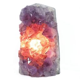 Natural Amethyst Crystal Lamp DS1235 | Himalayan Salt Factory