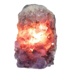 Natural Amethyst Crystal Lamp DS1238 | Himalayan Salt Factory