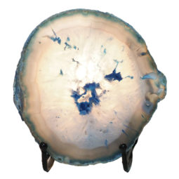 Sliced Brazilian Crystal Agate Lamp N940 8 Sliced Brazilian Crystal Agate Lamp N940 | Himalayan Salt Factory
