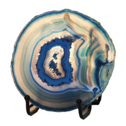 Sliced Brazilian Crystal Agate Lamp N968 8 Sliced Brazilian Crystal Agate Lamp N968 | Himalayan Salt Factory