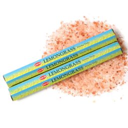 2x HEM Incense – Lemongrass | Himalayan Salt Factory