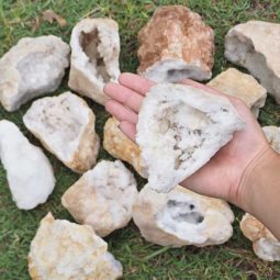 5kg Natural Calcite Druze Pieces Parcel N1088 | Himalayan Salt Factory