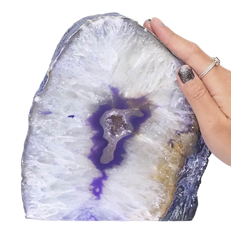 3.28kg Agate Crystal Lamp N1000 5 Agate Crystal Lamp N1000 | Himalayan Salt Factory