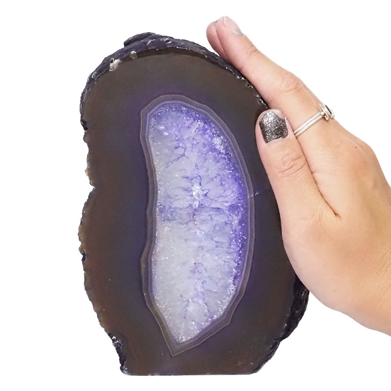 2.12kg Agate Crystal Lamp N1001 5 Agate Crystal Lamp N1001 | Himalayan Salt Factory