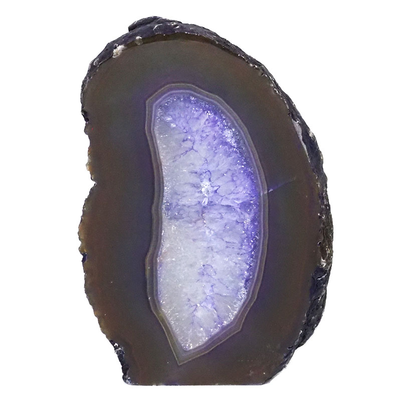 2.12kg Agate Crystal Lamp N1001 3 Agate Crystal Lamp N1001 | Himalayan Salt Factory
