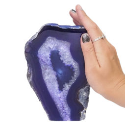 2.09kg Agate Crystal Lamp N1002 7 Agate Crystal Lamp N1002 | Himalayan Salt Factory